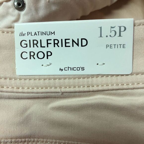 Chico’s girlfriend crop jeans - Picture 6 of 10